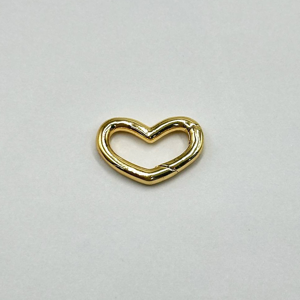 Карабин размер 16,9*11,2мм цвет золото