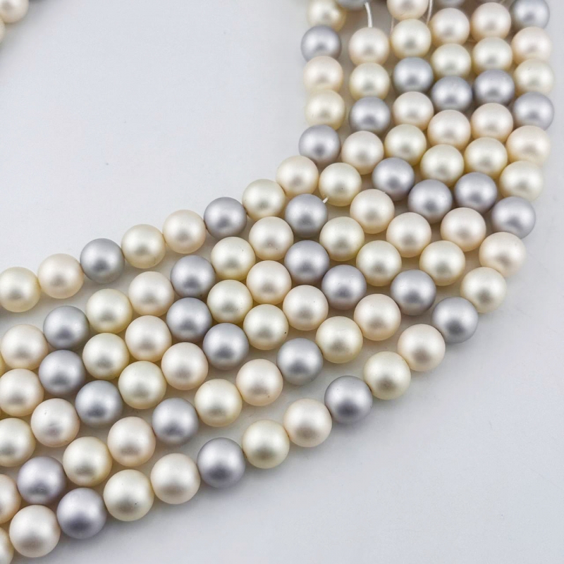 Бусины Майорка размер 6мм 8мм 10мм 